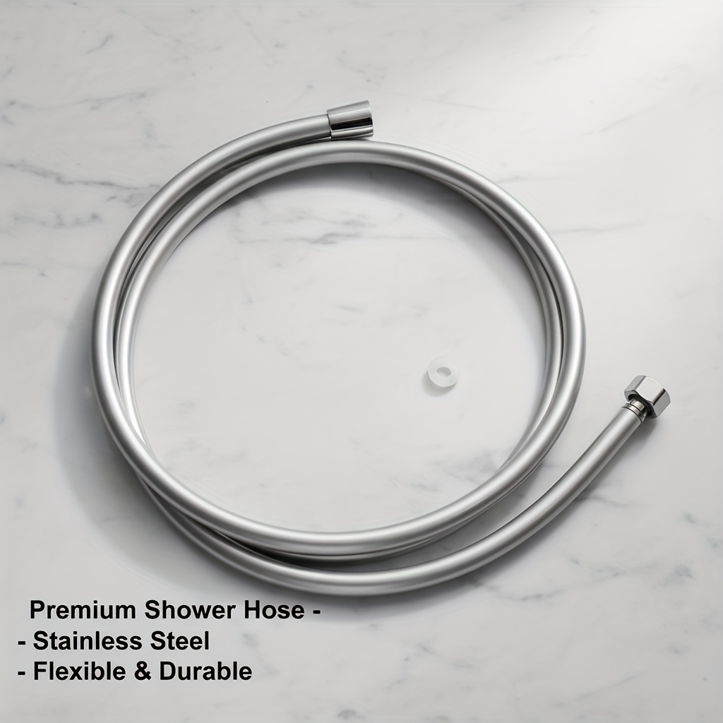 Premium Stainless Steel Shower Hose, Flexible and Durable Bathroom Accessory