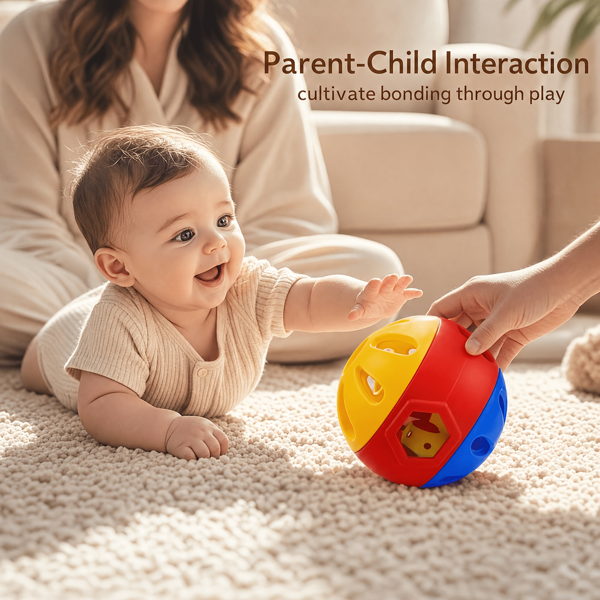 ICELENG Baby Grasp Ball for 6+ Months Toddlers