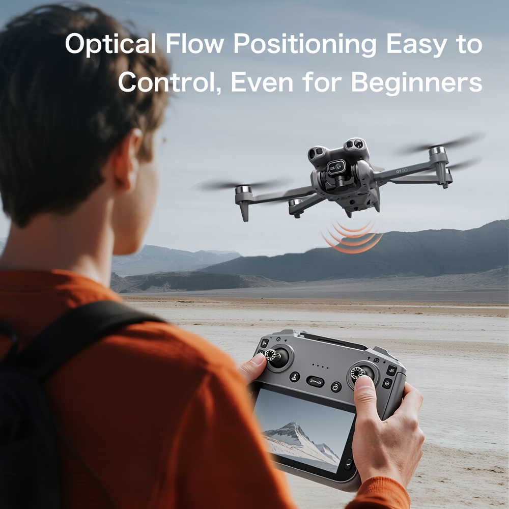 Brushless Drone with Large Screen Remote Control