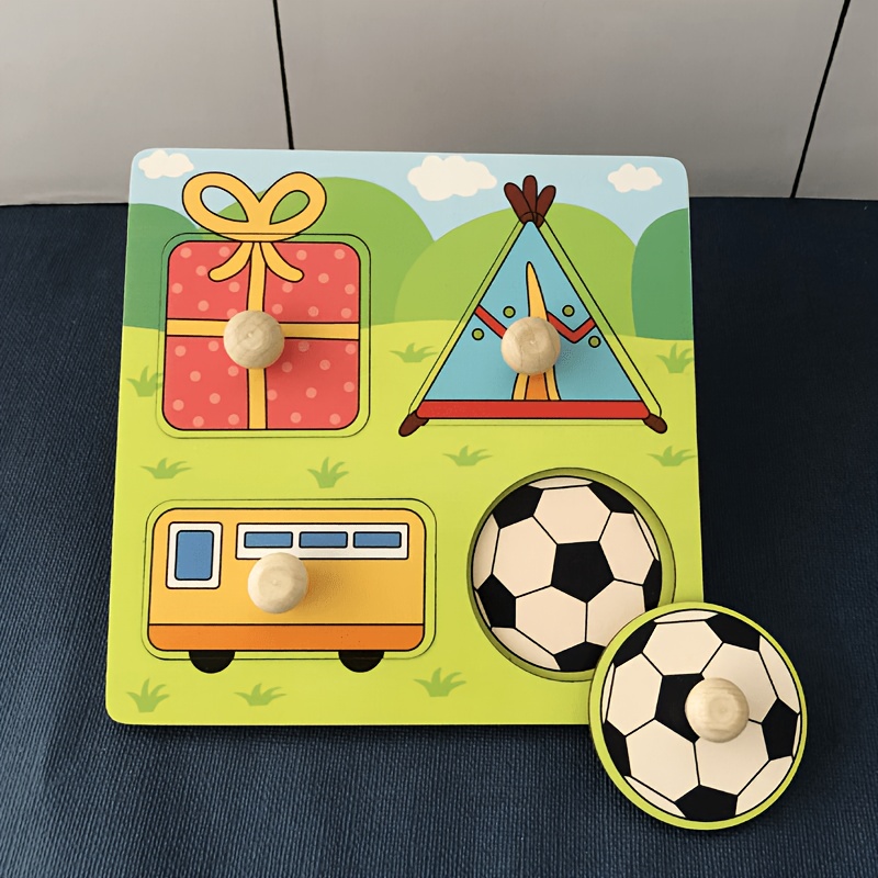 3pcs Wooden Grasping Board for Children