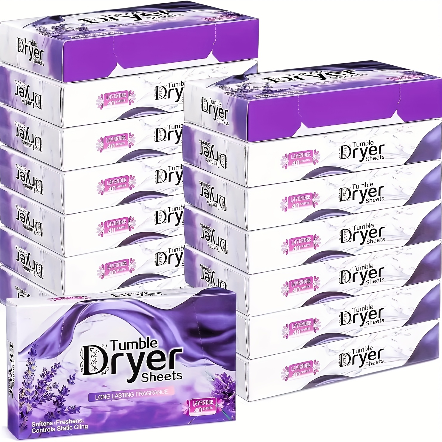 bulk plant lavender dryer sheets softener static cling remover deodorizing fabric softener companion for       drying machine fabric laundry softener aromatherapy lavender leaf design polypropylene construction