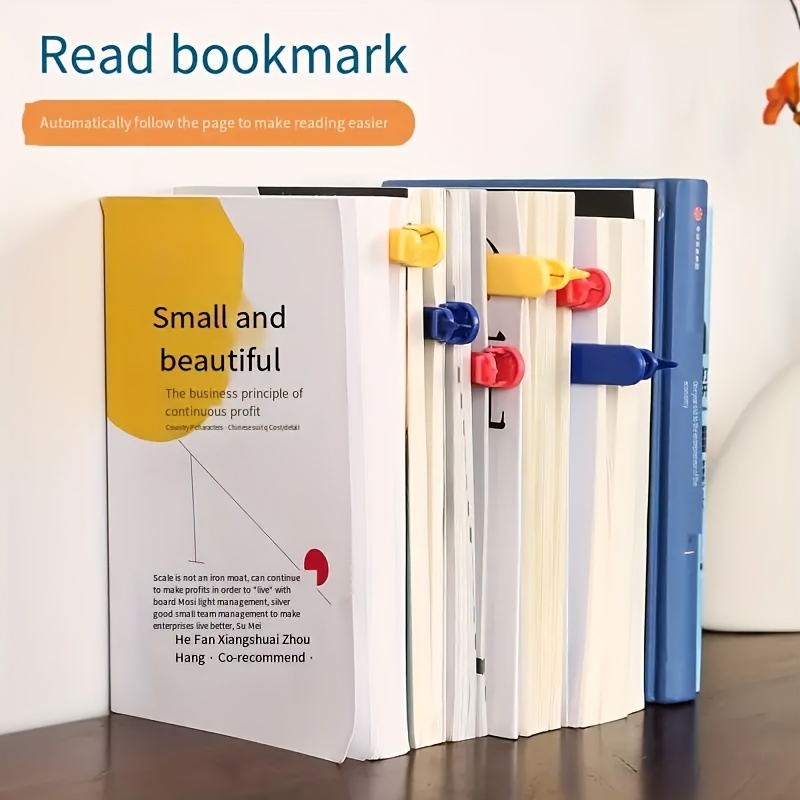 

Bookmark: Durable Bookmark With Automatic Page Turning, Suitable For Use