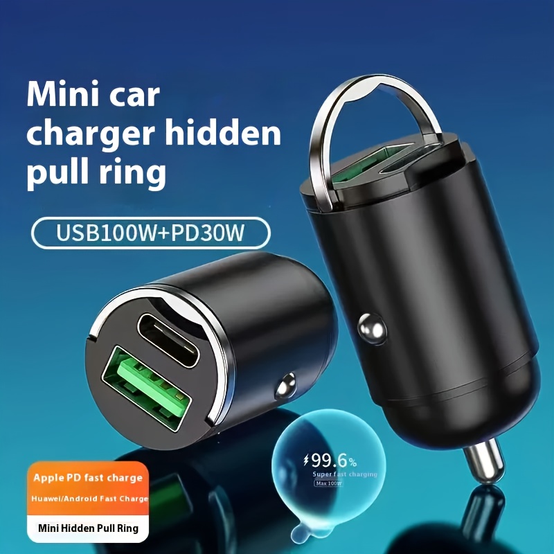 USB C Car Charger Dual Ports Fast Charge Type C PD Adapter for iPhone 13 14 Pro Max 12 11 Mini 8 Plus iPad Huawei Samsung Xiaomi - 202192403