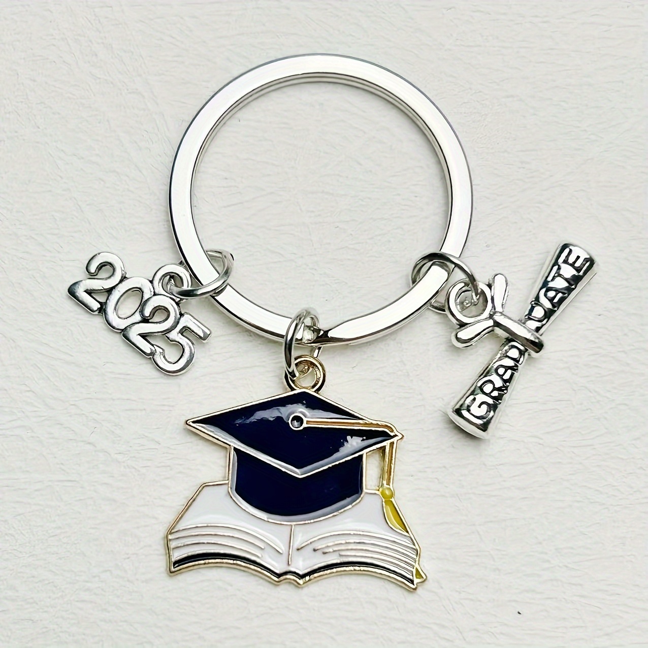 Image of 1pc/new 2025 Keychain, Teacher's Day, Graduation Season, Back-to- Keychain Gift For Teachers And