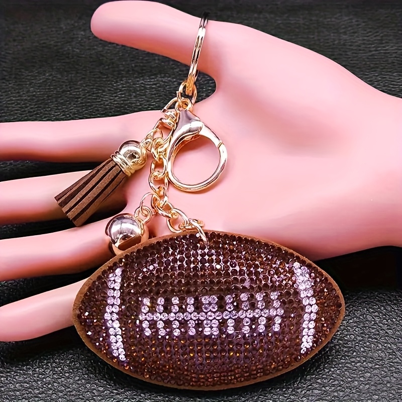 A Cute -shaped Keychain, Alloy Bag Pendant For Men And Women, Car Keyring Accessory