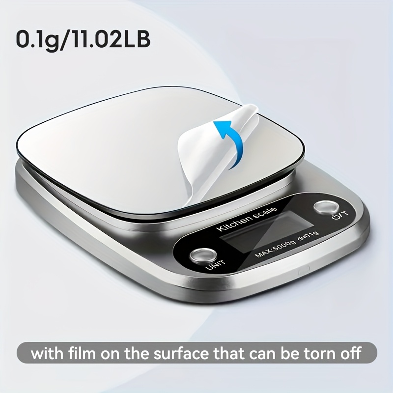 TEMU Kitchen Digital Scale, Kitchen Scale, Food Scale, Kitchen Weighing Scale, Kitchen Food Scale, Kitchen Weight Measuring Tool, Kitchen Baking Tool