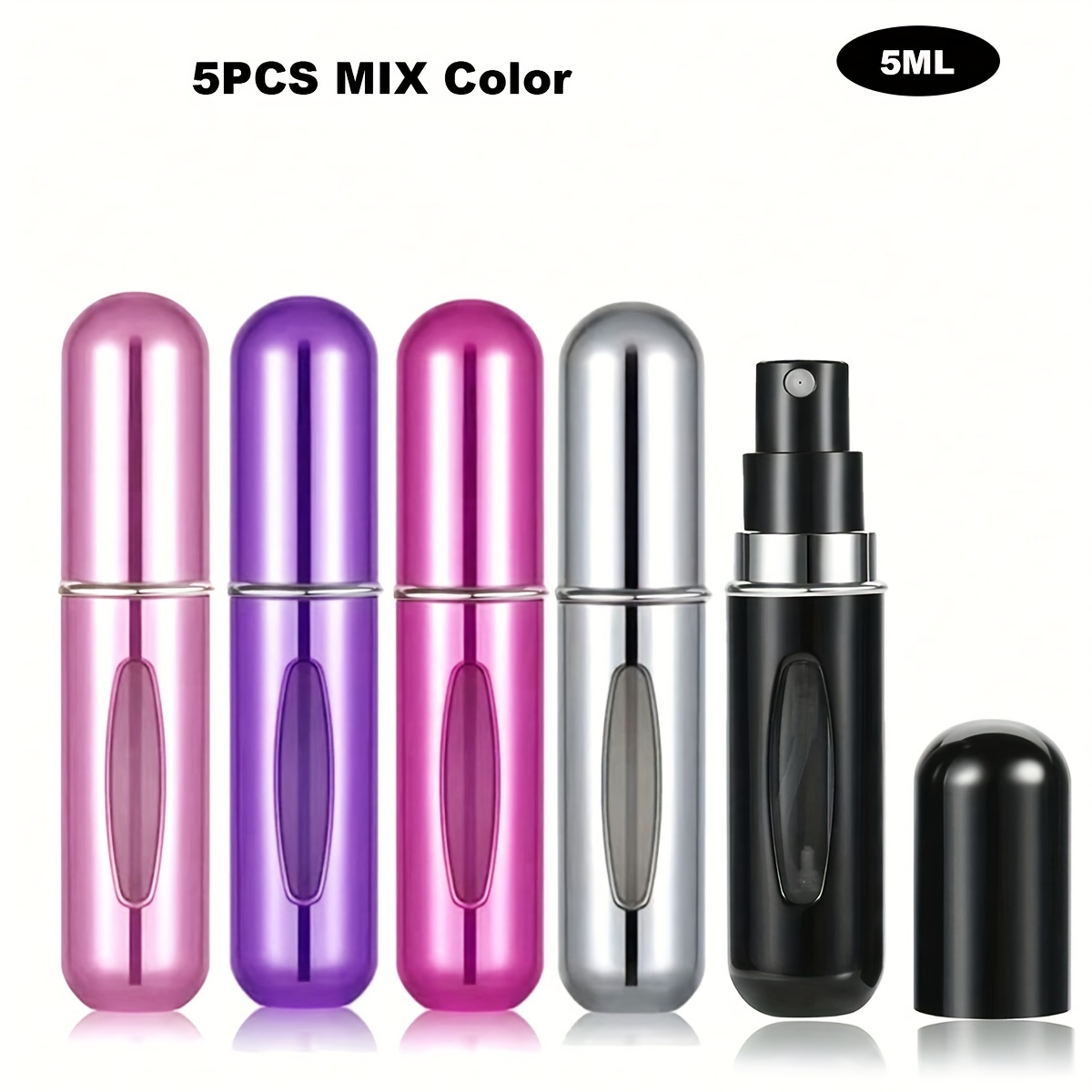 

5pcs 5ml Portable Refillable Bottles, Size Sprayer , Portable , , Portable Sprayer Refillable As , Leakproof, Bathroom, , Box, Supplies, Wedding Supplies, , French , . ( )