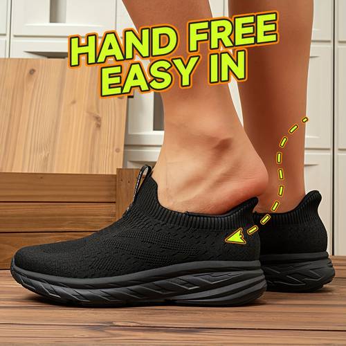 mens lightweight slip breathable casual walking sneakers for leisure everyday use