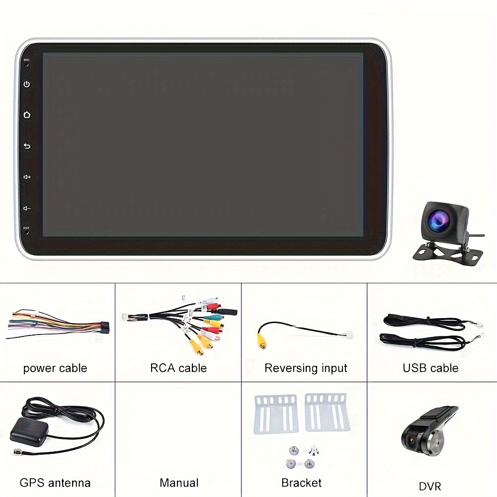Dual Electronics XDCPA11BT 10.1 Double DIN Car Stereo, Apple