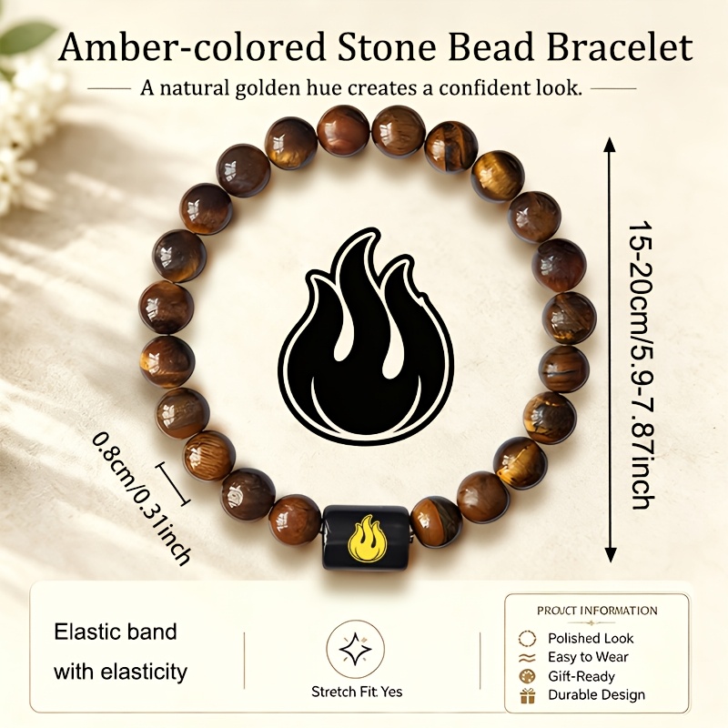 Gothic Flame Design Bracelet for Women, Exquisite