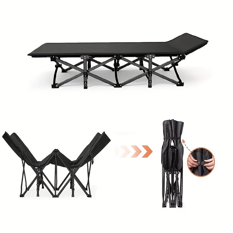 

Lit de camping portable pliable, Fauteuil inclinable réglable, Fauteuil inclinable d'extérieur, Lit de couchage, pour le camping, , la plage, , Plusieurs tailles disponibles