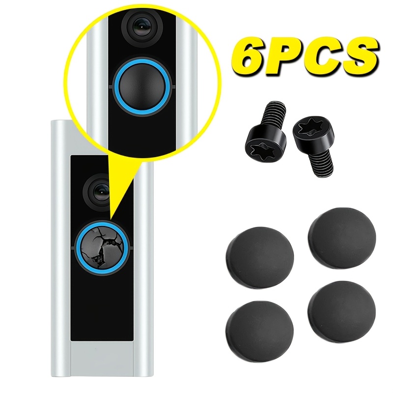 6pcs Replacement Buttons for Ring & Doorbell Pro