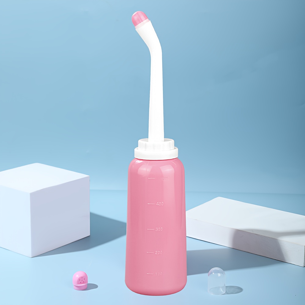 TEMU Handheld Personal Bidet Bottle, Bottle For Gentle Postpartum Care And Cleansing, Feminine Care Perineum Cleansing, 350ml/500ml Portable Bidet