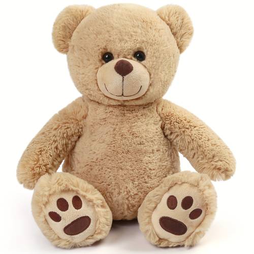 brown teddy bear stuffed animals 12 inch cute plush teddy bear toy plushies gift for kids toddlers boys and girls easter decoration children birthday gifts christmas gifts