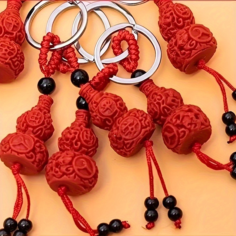 Hulu Keychain Red Temu