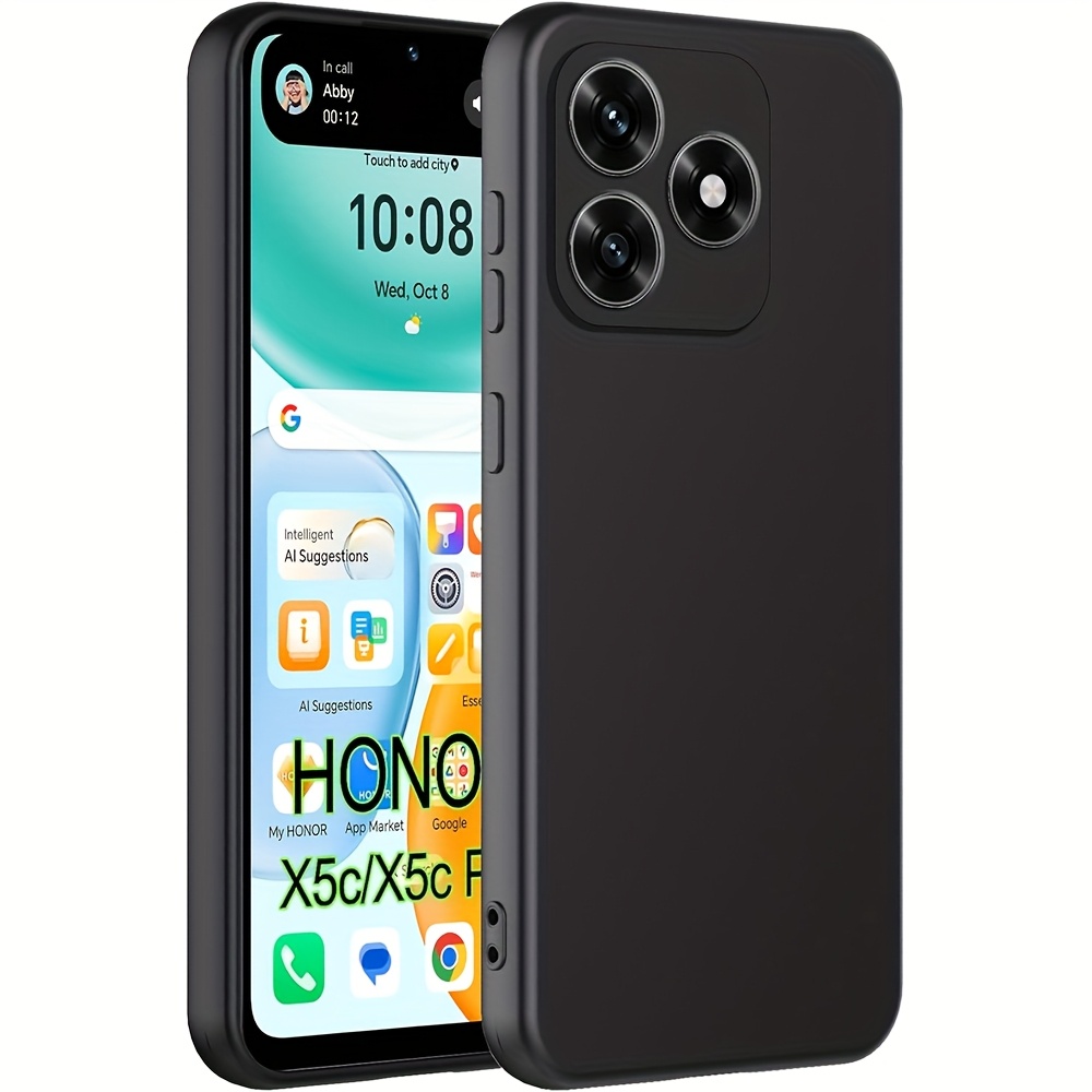 TEMU Custodia Ultra per Telefono in Silicone con Bumper Antishock Compatibile con Huawei Honor X5C / X5C Plus NLA-LX1