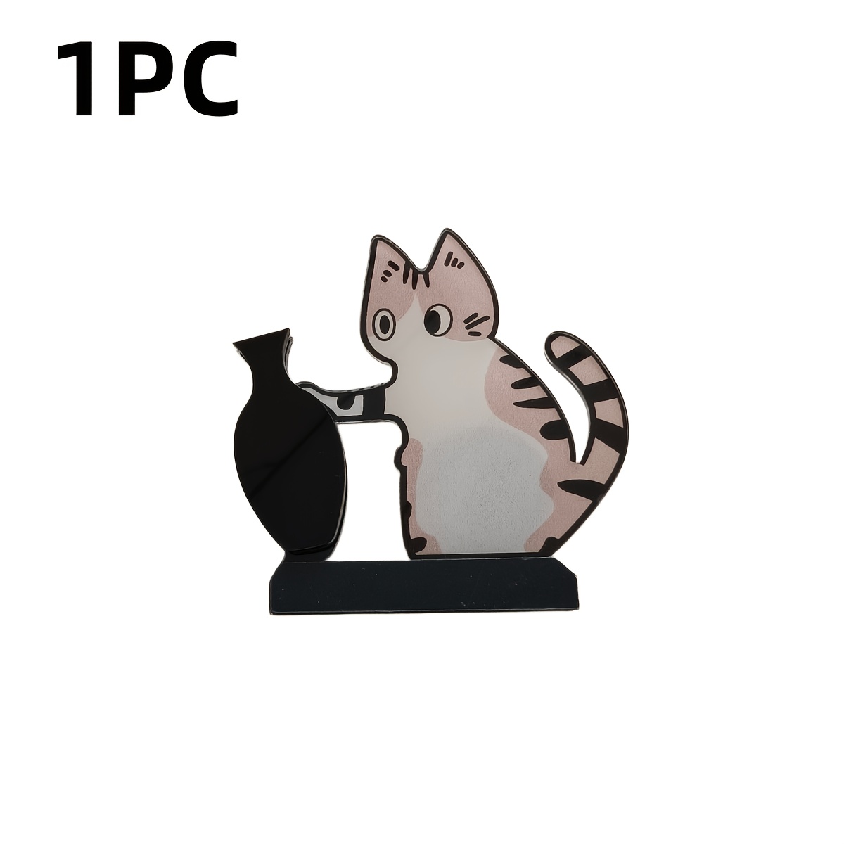 TEMU 1/2/3pcs Aimant de Réfrigérateur Collection de Moustaches de Chat American Shorthair, Décoration Magnétique Mignonne de Chaton Poussant une