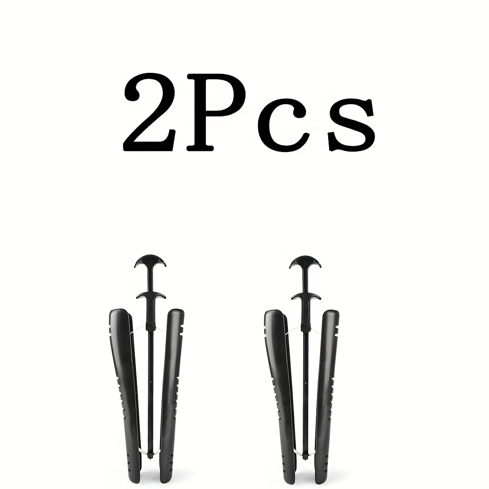 Image of 1pc/2pcs/3pcs/4pcs Boot Stand Holder With Handle Women's Boot Shoe Tree Stretcher Practical Rack Supporter Long Boot Shaper Home Storage Display