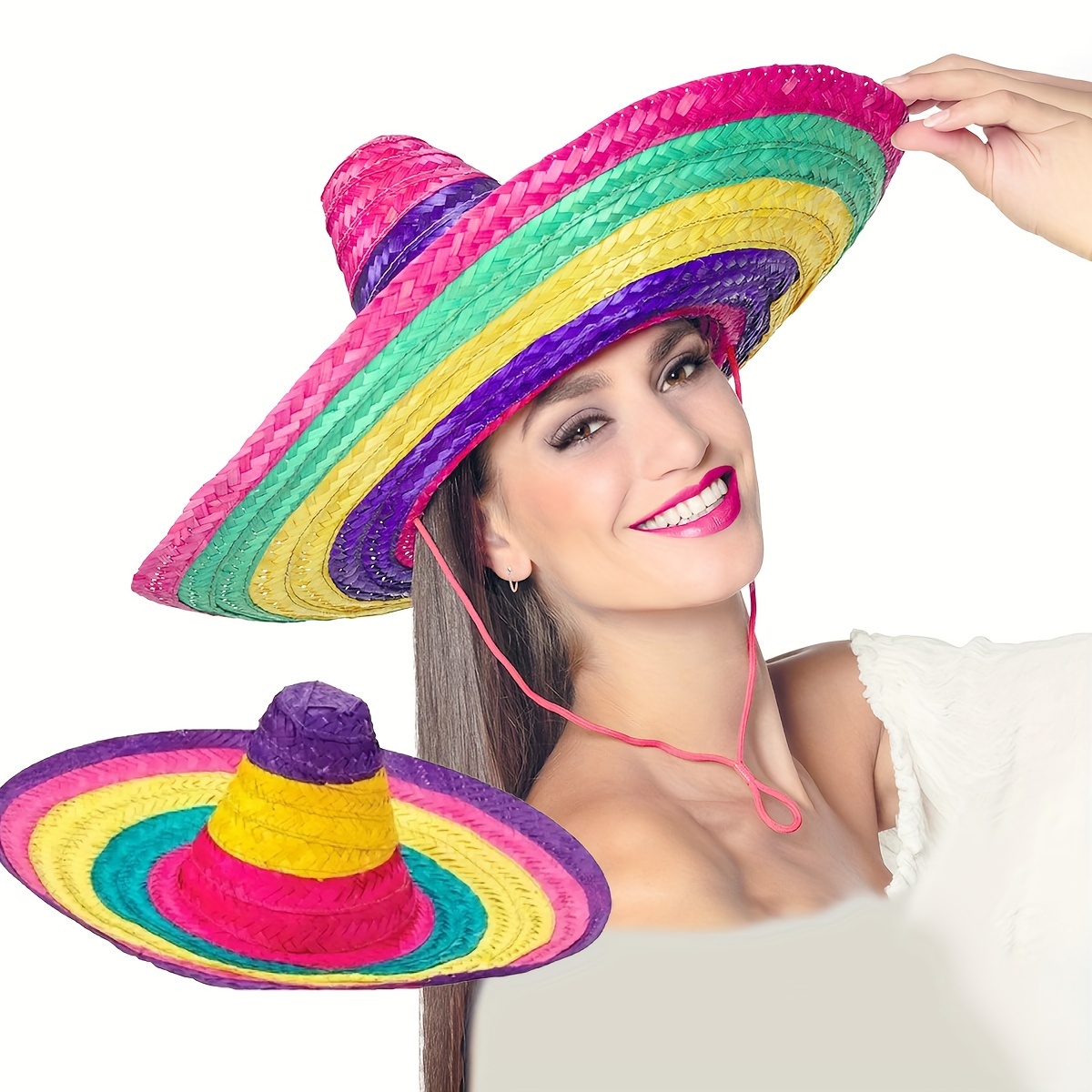 

Mexican Hat, , Women' , , Decor, , , No , Non-stretch, Instructions: