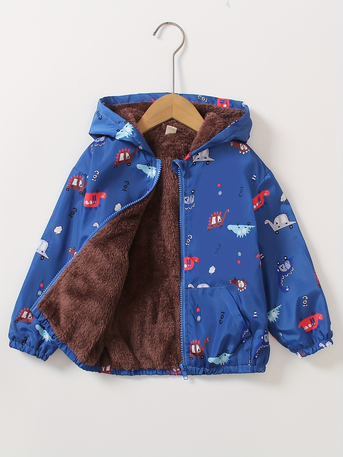 Abrigo impermeable con capucha de moda para otoño e invierno - Temu Chile