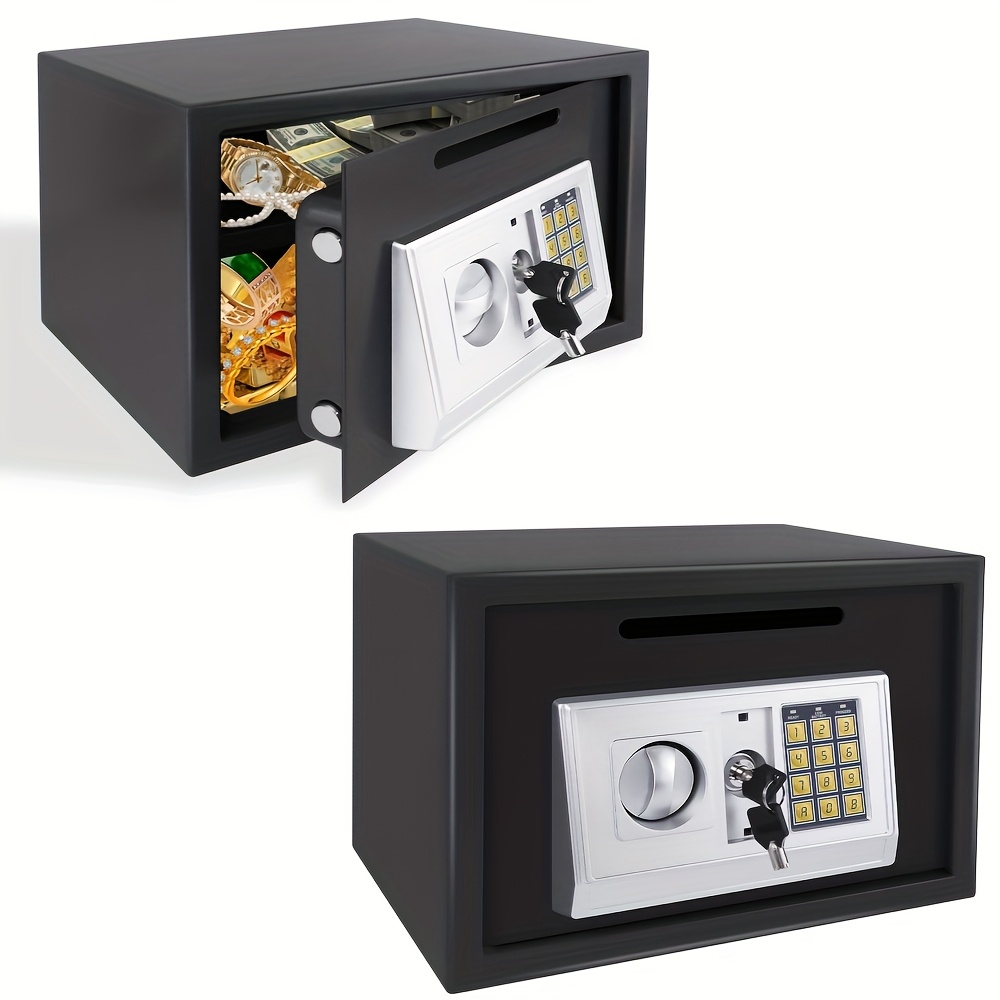 Small Mini All-Steel Safe, Wall-Mounted