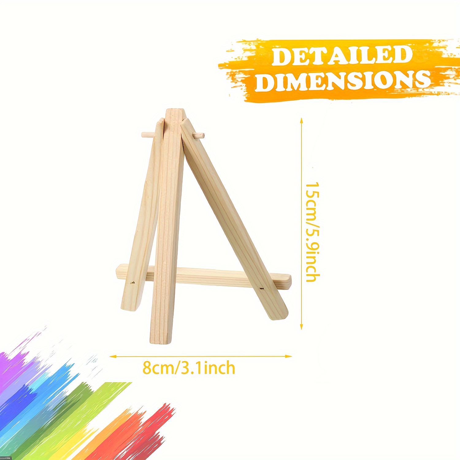 Mini Wooden Display Easel Artist Small Wooden Easel Stand - Temu