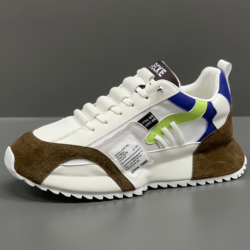 chaussures de sport homme respirantes à plateforme épaisse - sneakers rétro-  avec semelle pvc épaisse, dessus en tissu, chaussures de sport décontractées pour     et toute lannée (bas) Détails du produit 2