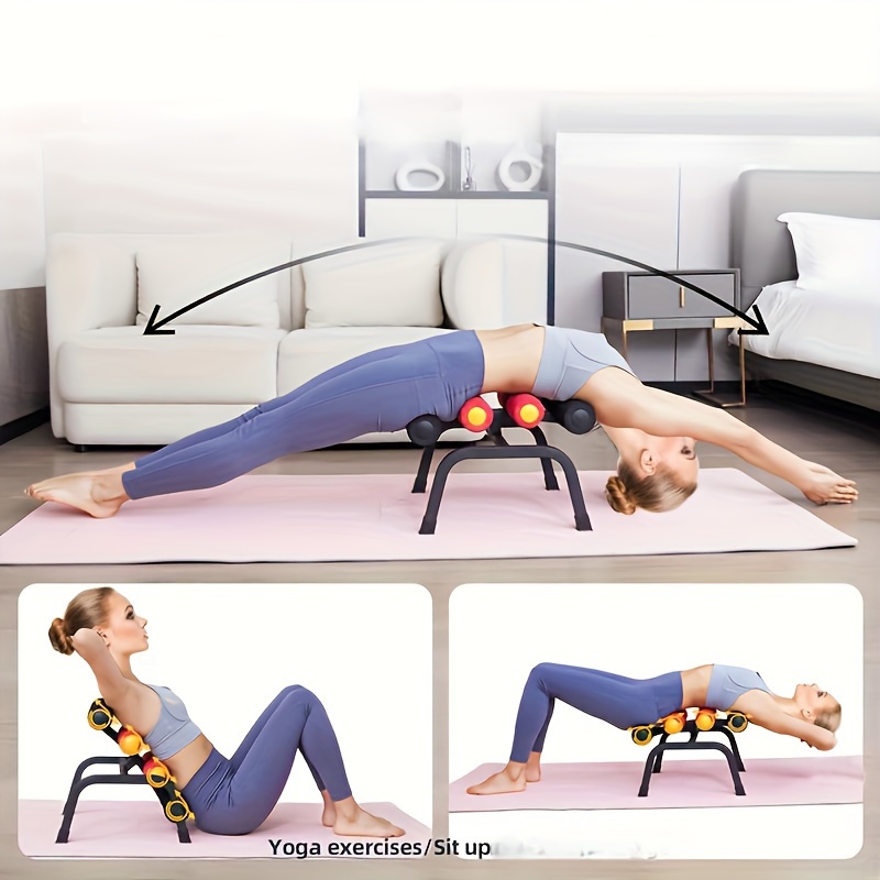 TEMU Mini Inversion Table, Back , Ab Trainer, Fitness Yoga Equipment, Training Machine, Workout Equipment, Stretch The Back And Neck, Christmas Gift