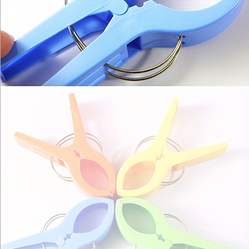 1набор ярких пластиковых прищепок, больших ветронепроницаемых зажимов для простыней, крючков для полотенец, зажимов для сушки одеял, многофункциональных зажимов для белья, детали 4