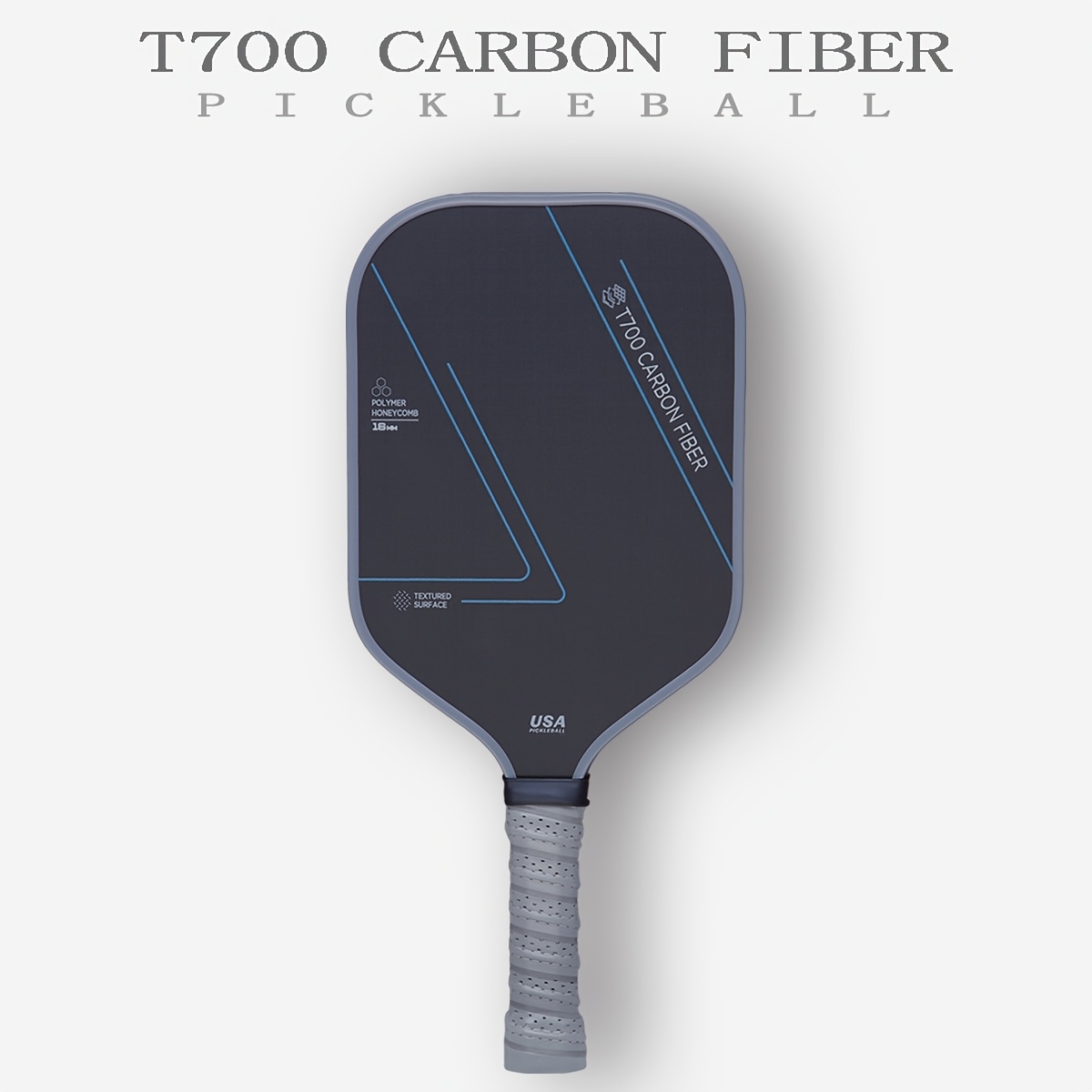 

Carbon Fiber Pickleball Paddle - , High-performance For Powerful & Precision Control - Ideal For Training & Fun Games