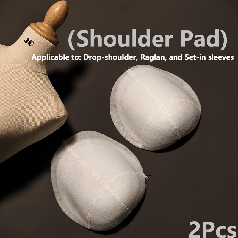 TEMU 1 Pair Professional Clothing Shoulder Pads, For Or , Shoulder Fixing Pads, Soft And Comfortable, Non-slip And Stable