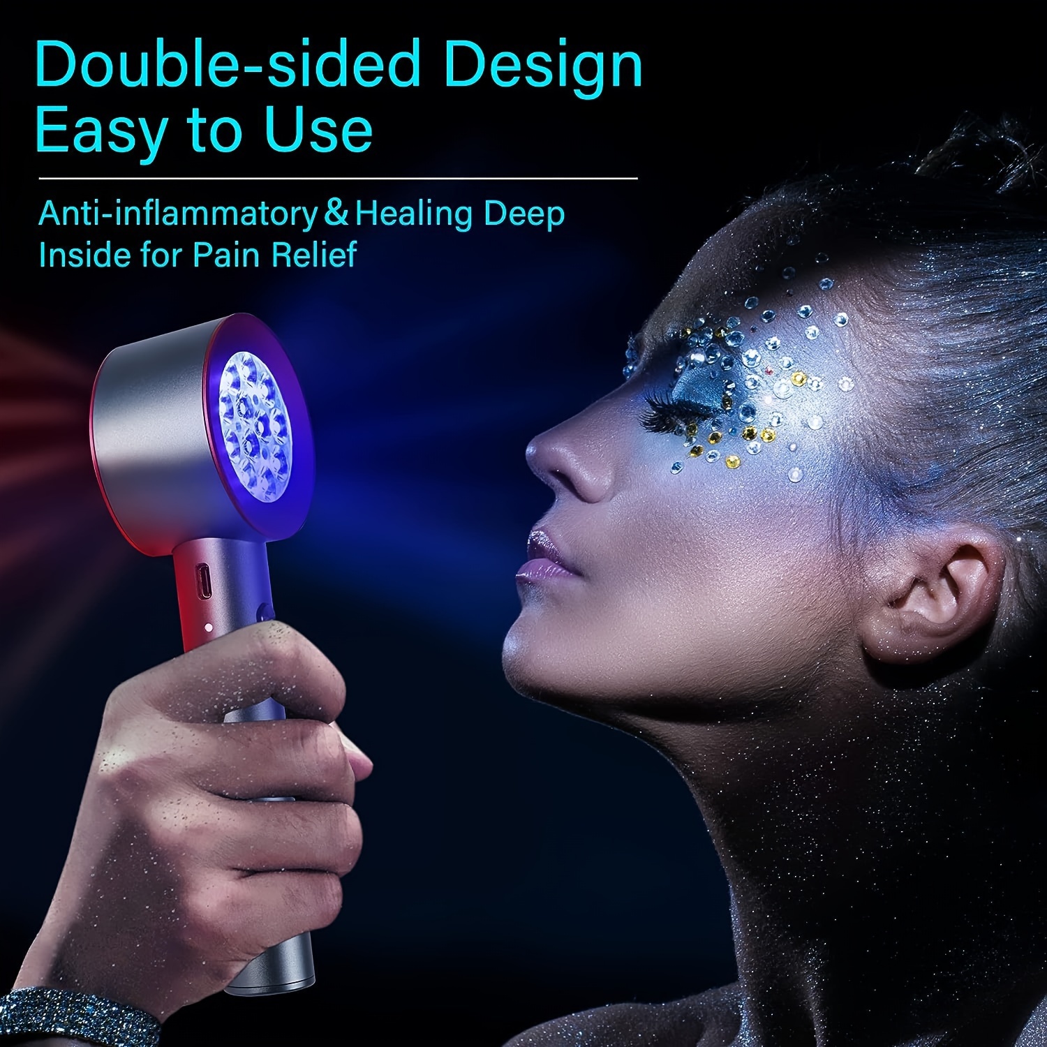 UTK 24 LED Red Light Therapy in use