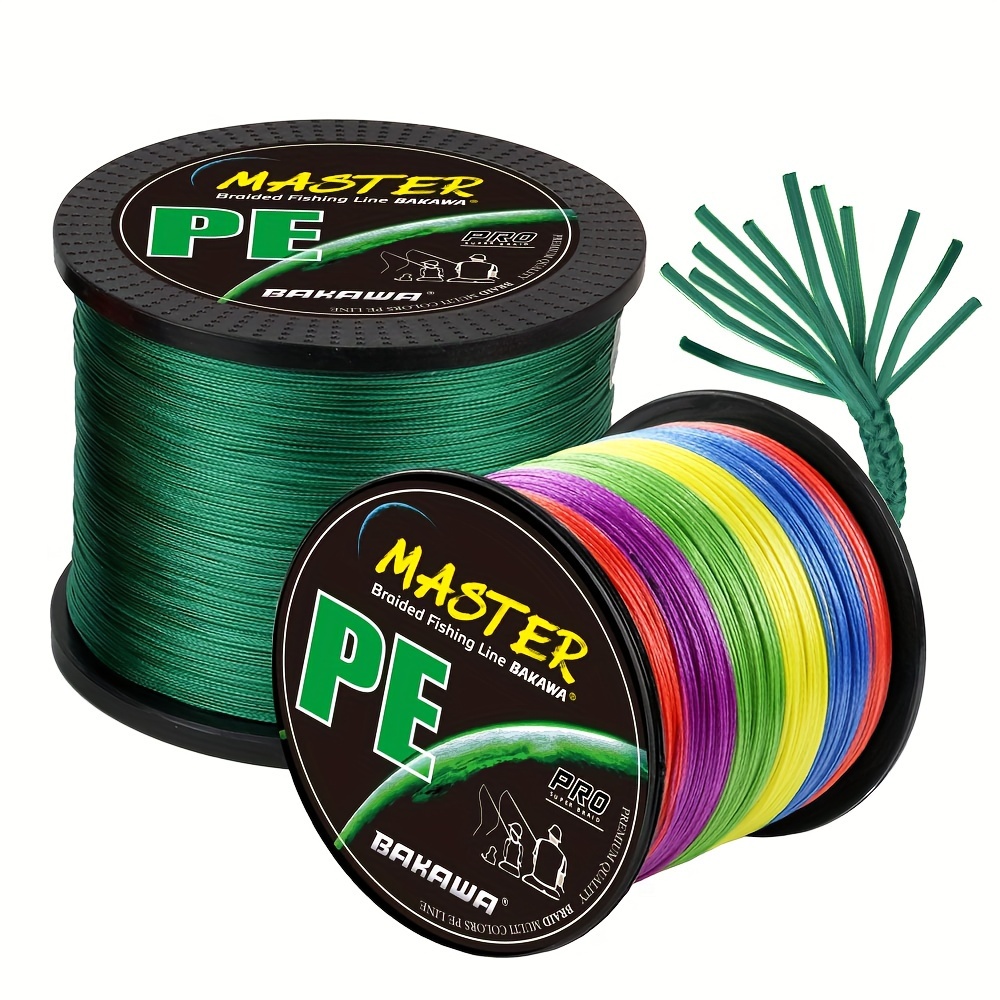 

Bakawa 12 Strand Super Strong 300m X12 Braided Fishing Line - Pe (polyethylene) Material - Mainline For Sea Fishing