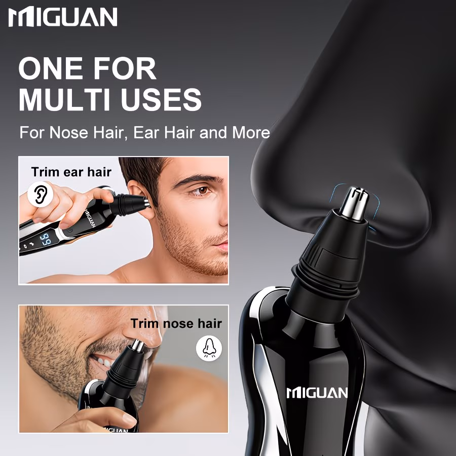 multi function 3 in 1 electric grooming kit shaver nose trimmer razor with convenient to travel and suitable as a gift for male friends details 3