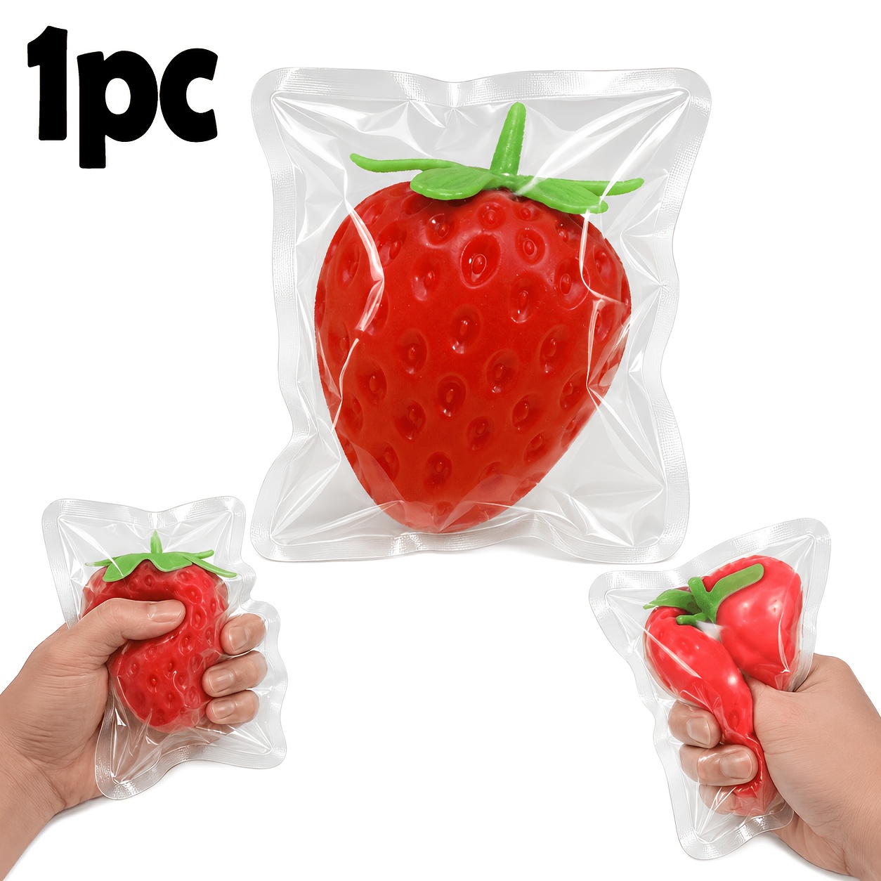 item picture 1pc simulated     handheld toy soft slow rebound sensory toy perfect birthday gift great for christmas easter and thanksgiving holidays