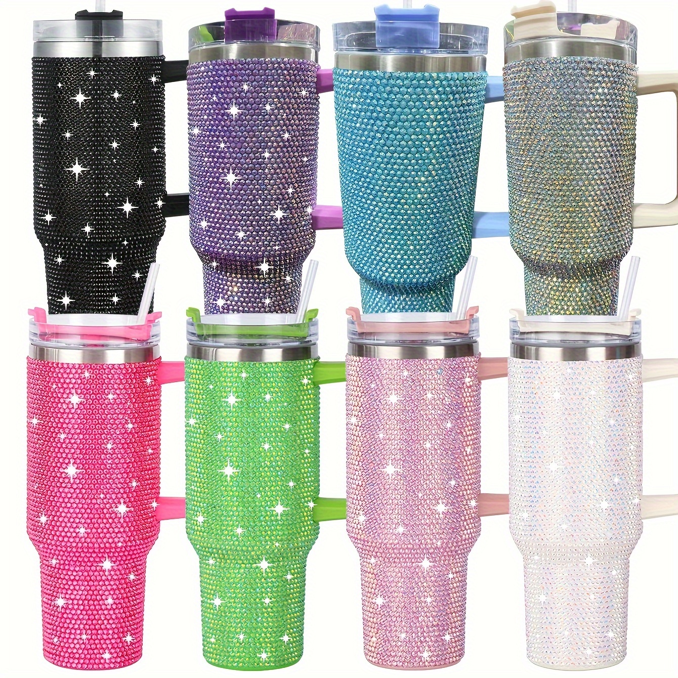 Crystal Rhinestone Cup Kit  Bling out a 16oz Cold Tumbler