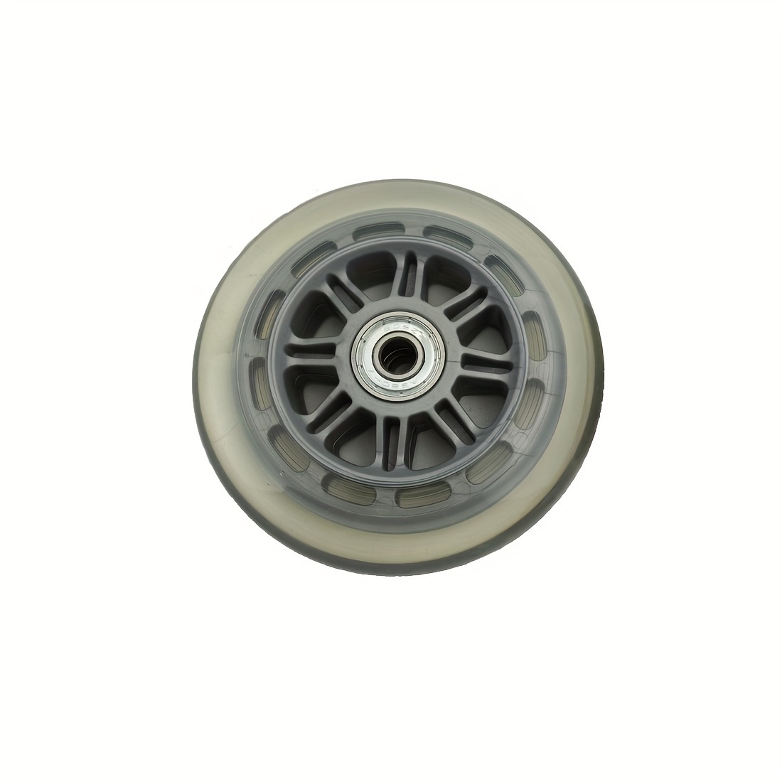 Image of 1pc, 3 Inch/3.9 Inch Electric Scooter Tire Roller Skate Wheel Office Chair Wheel Cart Solid Wheel, 8mm Bearing Hole Diameter, Off-road Use Only