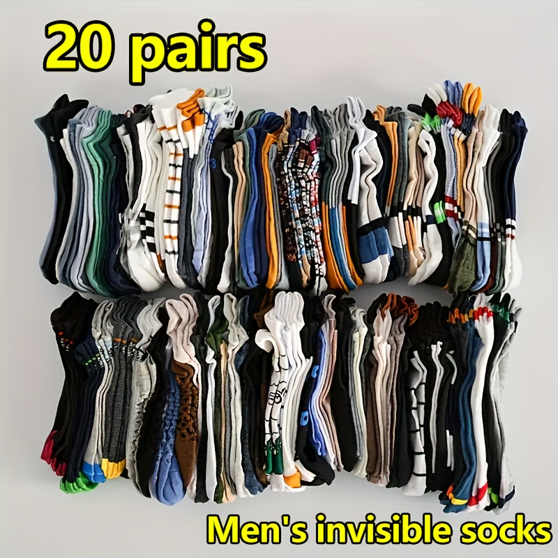 E-shop Herren-Socken für Frühling und Sommer, zufällige Sortierung, weich und bequem mit Schweißabsorption - geeignet für Sport und Freizeitkleidung,