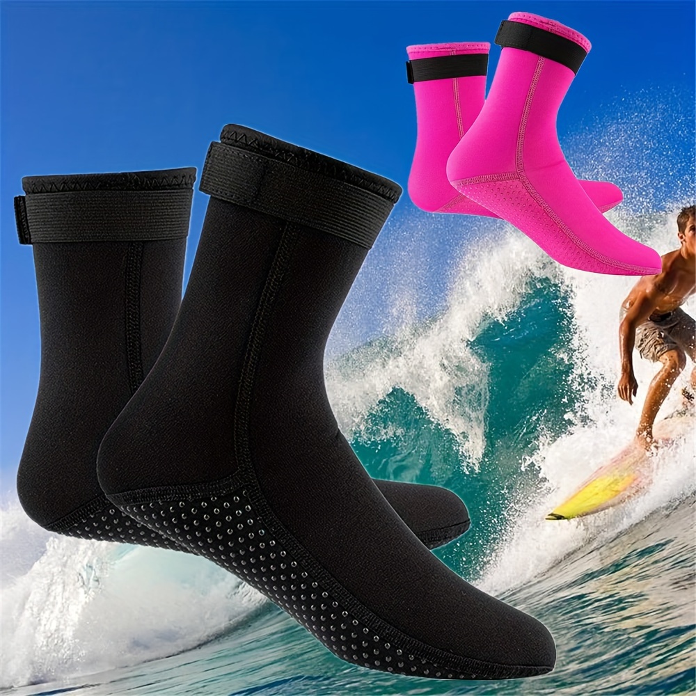 

1 paire de chaussettes de sports nautiques antidérapantes pour , la plongée sous-marine, le kayak, à moteur et la plongée en apnée.