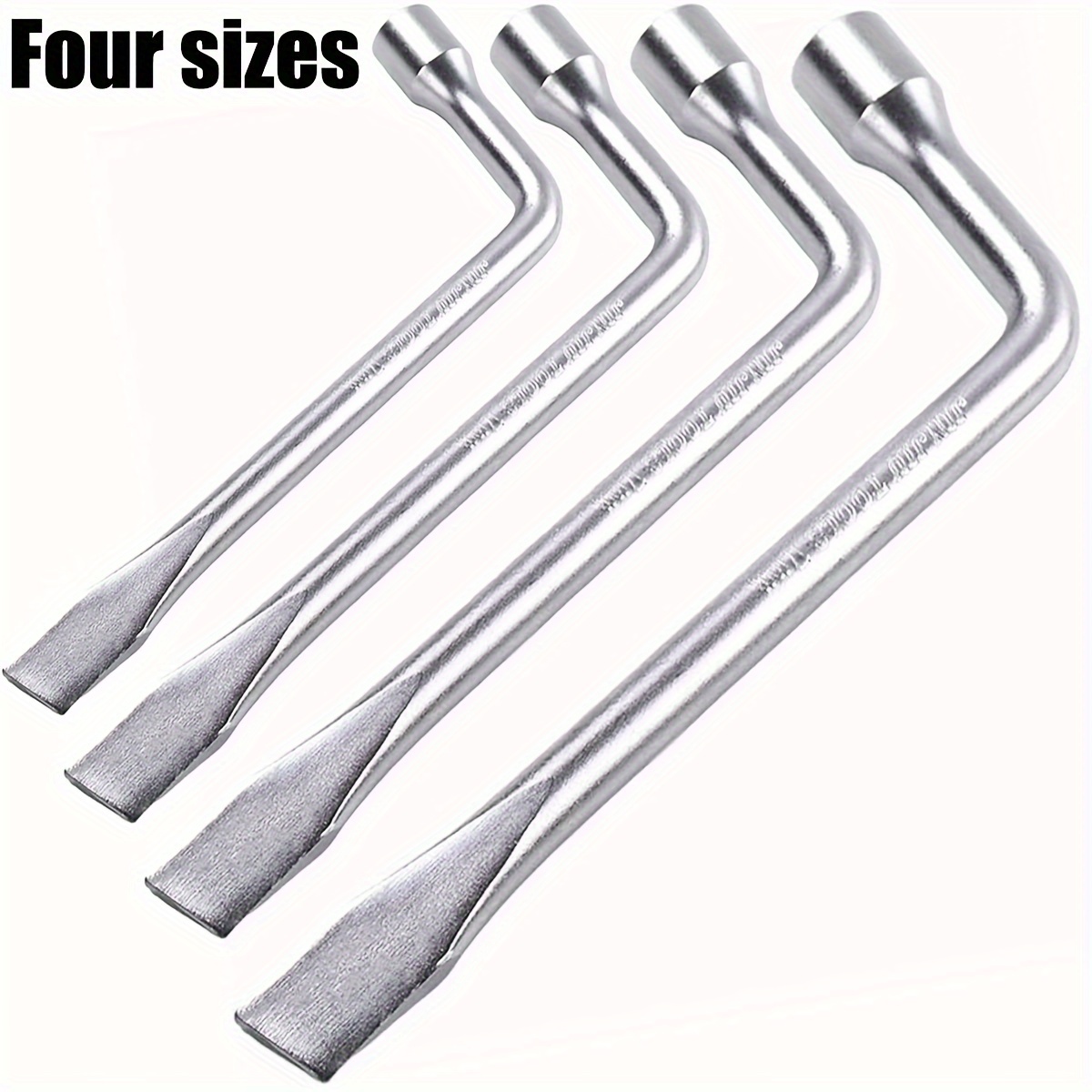 

Newshark L-shaped Vehicle Tire Lug Wrench - Slotted End Socket For Effortless Wheel Nut Removal, Robust Metal Construction Torque Multiplier Tool For Tire Maintenance
