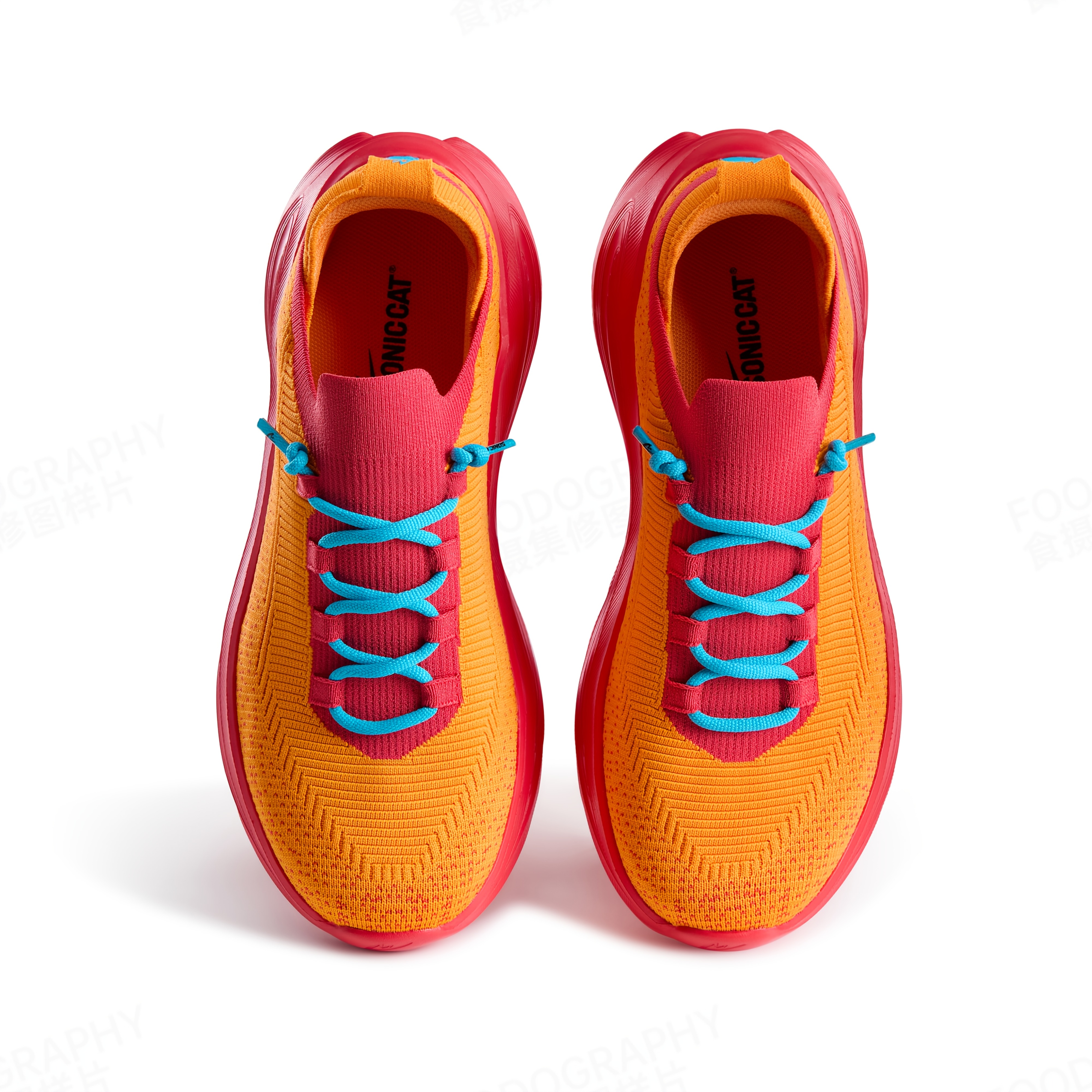 Sonic Cat Cradle 1.0 Men' & Women' Lightweight Running Sneakers - -Absorbing Sole, Non-Slip Sole Suitable for Jogging, Gym, Commuting, Low-Top Sneakers with Cushioned Heel for Training, Walking, - Wear