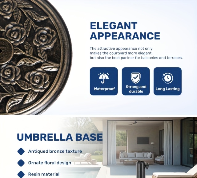 Patio umbrella base
