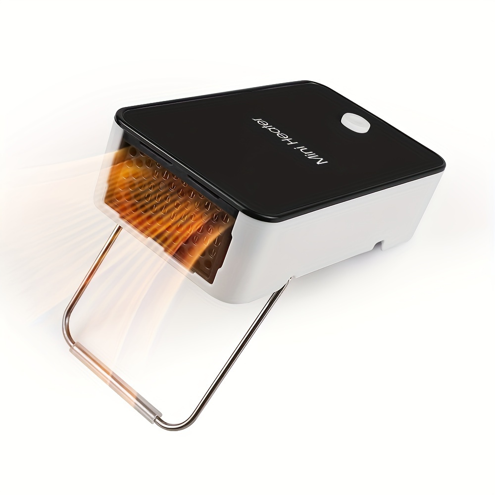 TEMU Heater Mini Desk Heater Electric Fan Air Warmer For Room/office/desktop