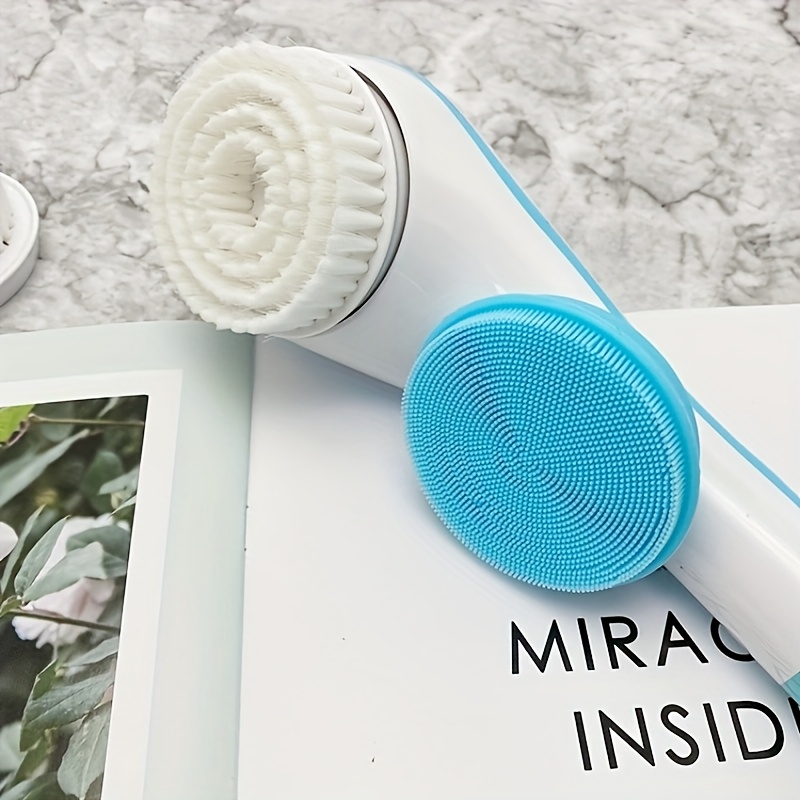   bath brush home automatic back scrubber detachable head shower massager lightweight and portable Product details 1