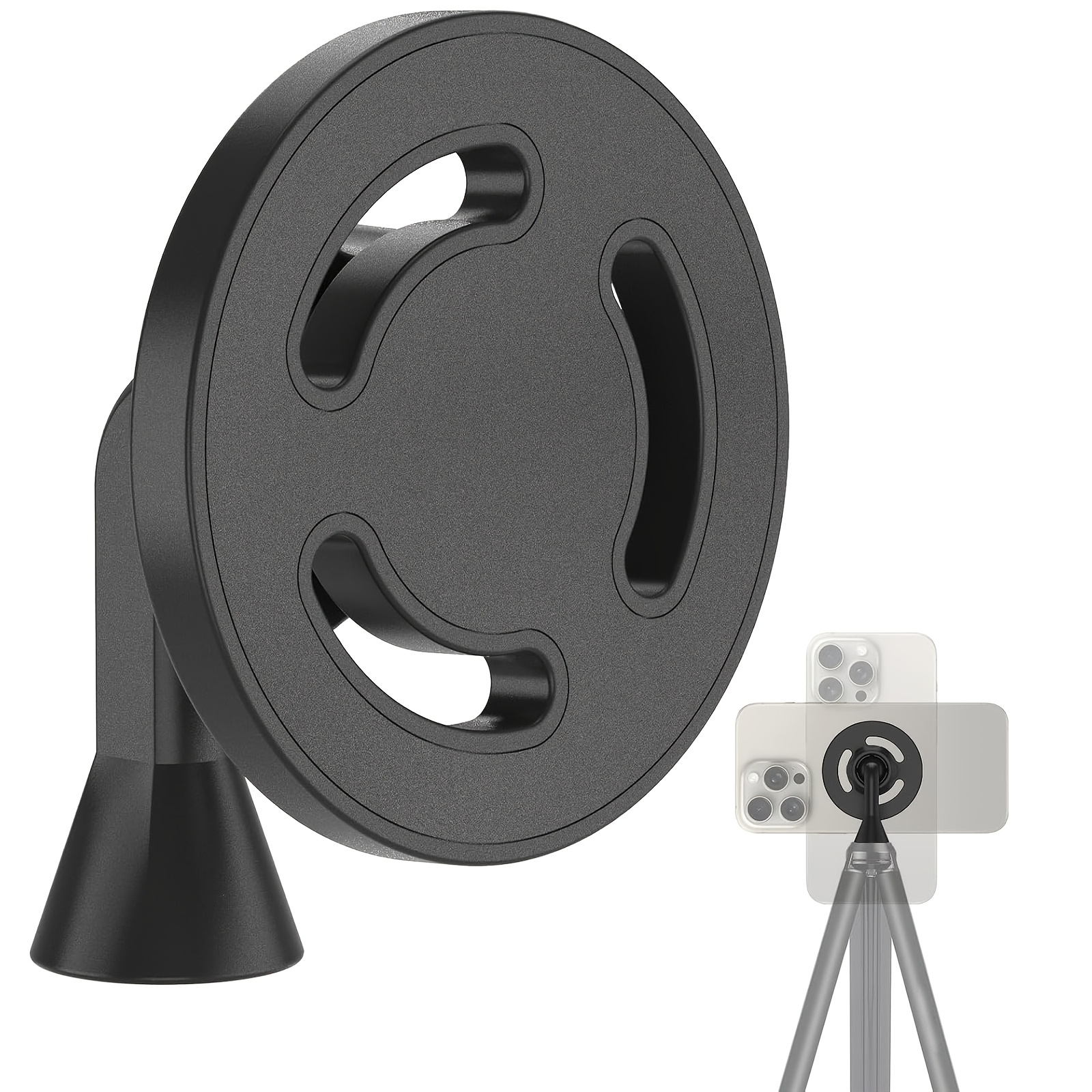 STL File Smartphone Tripod Mount. Smartphone Tripod Adapter. Cell Phone Holder Mount Adapter