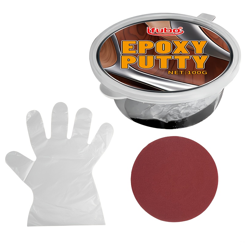 TEMU Ifubo Epoxy Resin Adhesive & Putty - Fast-drying, Heavy-duty Multi-use Repair Paste Ideal For Plastic, Stone, Wood, And - Epoxy Glue For Repairs On Pipes, Marine Applications, Pools, And Showers