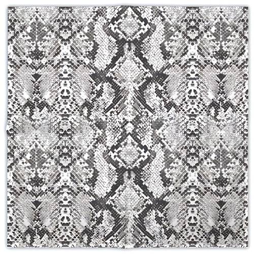 item picture 2d flat outdoor multi functional headwear womens square scarf headscarf print beige black white beige gray blue brown neck wrap face mask outdoor travel casual wear accessory fashionable scarf accessory 2d flat