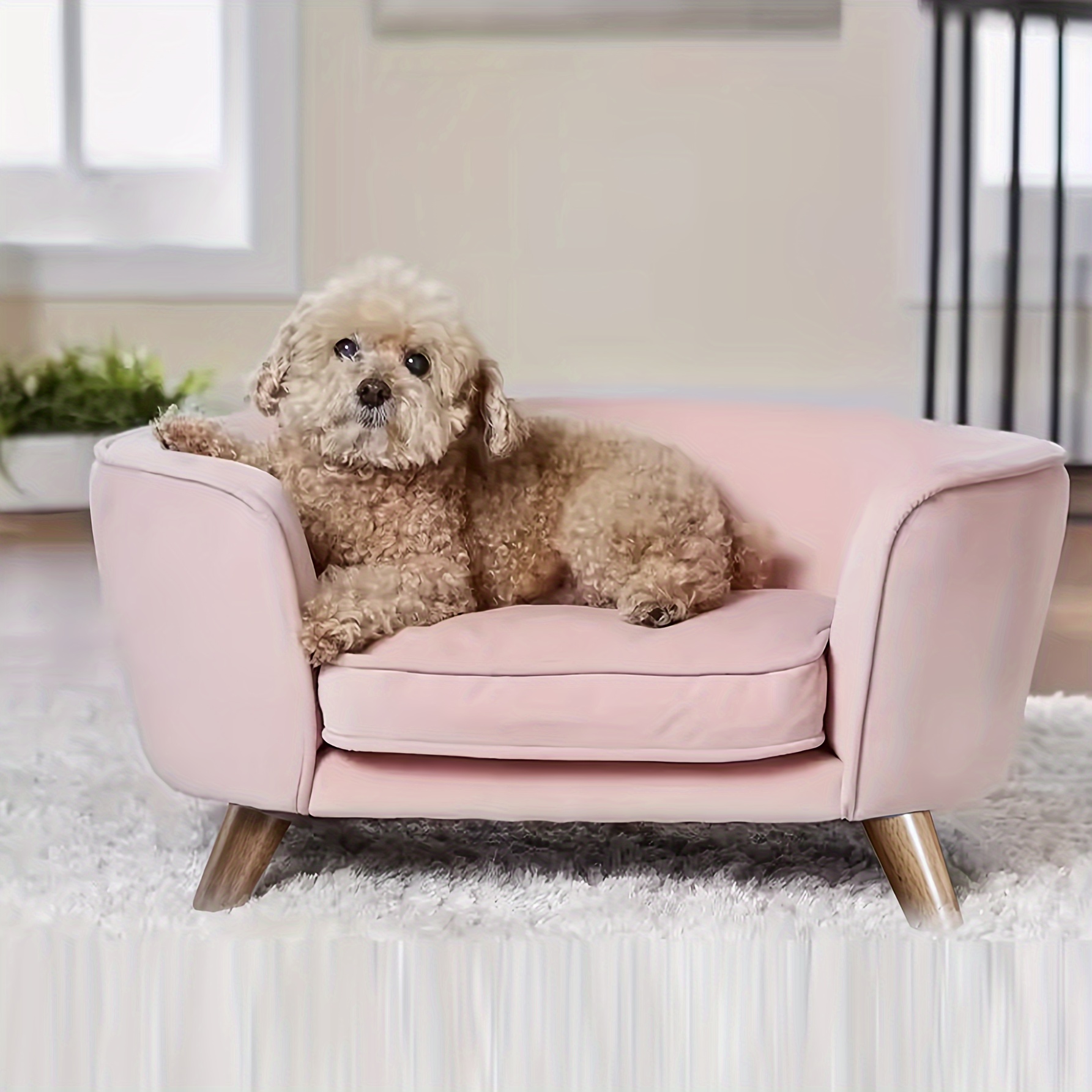 sofá cama terciopelo mascotas Temu Uruguay