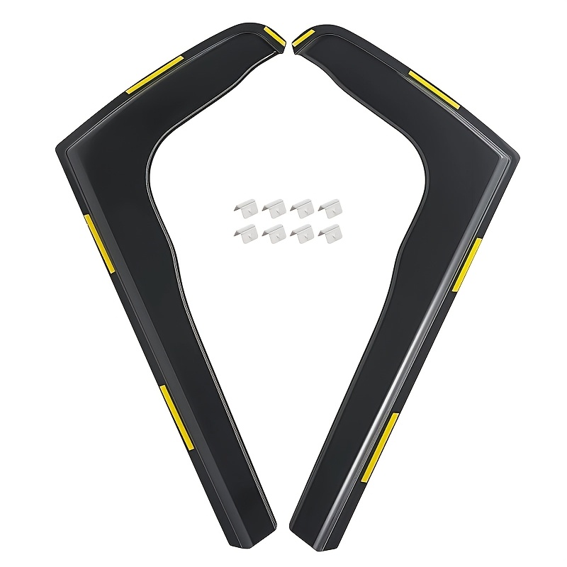 Image of 2pcs Wind Deflectors For Relay/jumper/boxer/for Fiat Mk3 2006-2024 Van Campervan Front Window Rain Guards