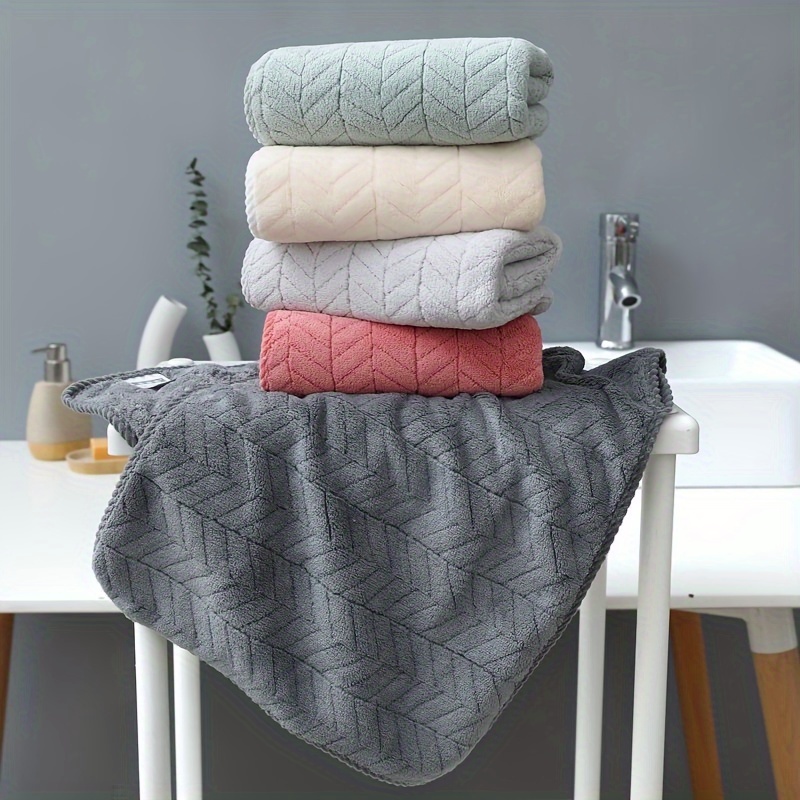 

Ultra-soft, Quick-dry Hand Towel - Thick & Absorbent For Bathroom And Kitchen Use, Unisex